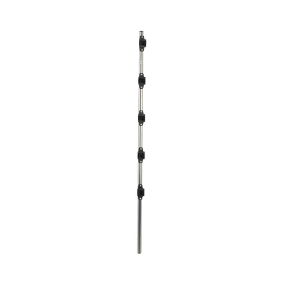 Poste de Paso para Cercas Eléctricas / Tubo de Acero Galvanizado / 5 Aisladores / Longitud 1.2 m (3.9 ft) / Diámetro 25 mm (1 in) / Peso 0.92 kg
