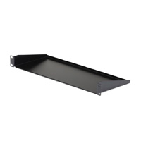 CHAROLA ESTANTE FIJO VOLADIZO UNIVERSAL 1U DE 19 PARA RACK ARMARIO - EN ACERO - 15KG - 7 DE PROFUNDIDAD - NEGRO - STARTECH.COM MOD. CABSHELF1U