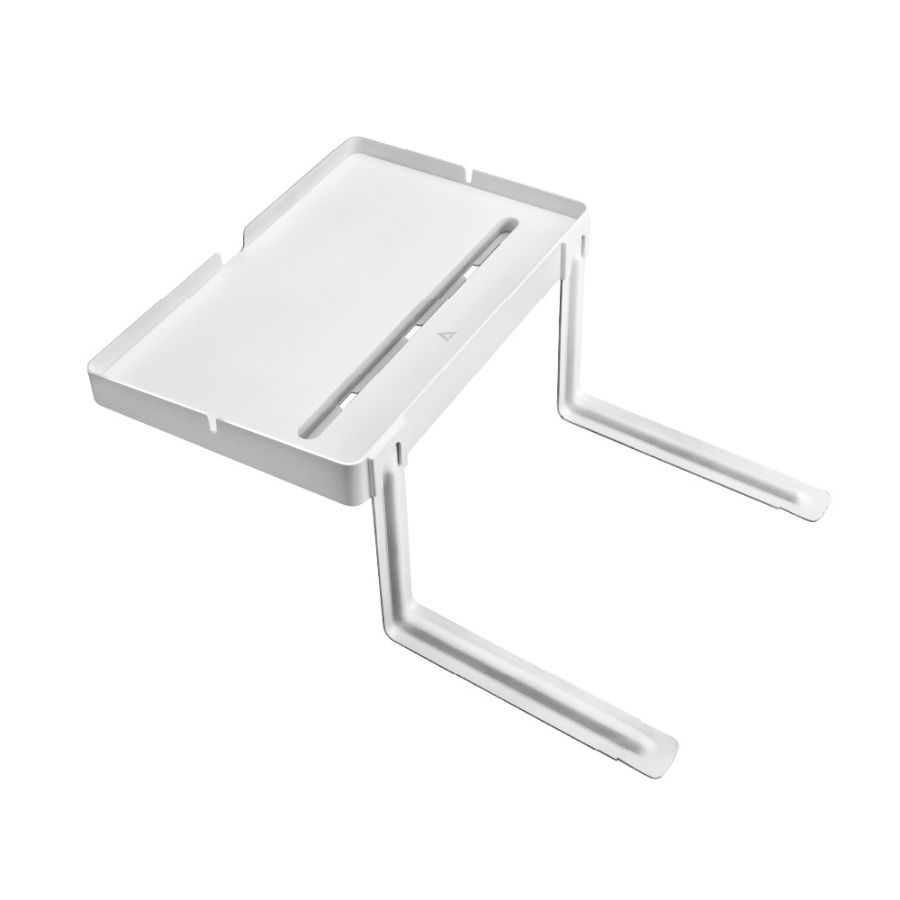 SOPORTE ACTECK VAULT EASE BC424 / SOPORTE PARA CAMA TIPO BURO / ALTURA AJUSTABLE / METAL / HASTA 15 KG / BLANCO / AC-936606