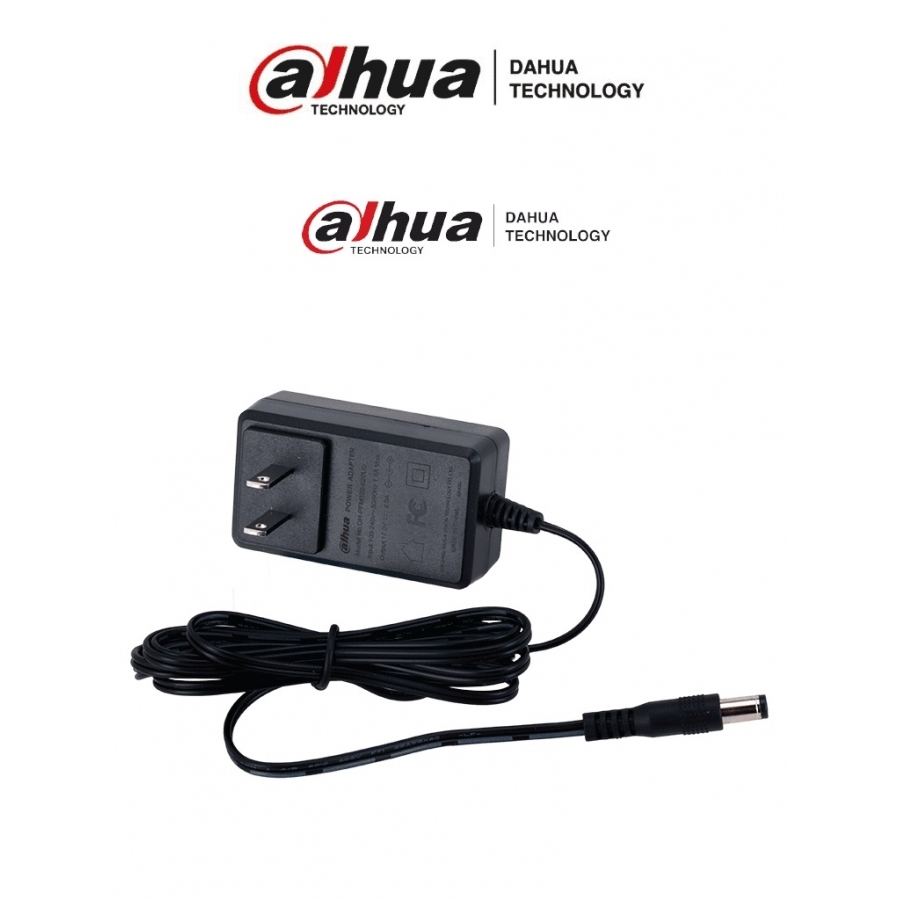 FUENTE DE PODER/ DAHUA/ DH-PFM320-020US /DE 12 VCC 2 AMPER/ ENTRADA DE 100-240 VAC/ ESPECIAL PARA CAMARAS DE CCTV/ CABLE DE 1.5 METROS/ CERTIFICACION FCC
