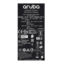 INYECTOR POE HPE ARUBA R1C73A AP-POE-BTSR 1 PUERTO SMART RATE 802.3BT MIDSPAN DE 60W