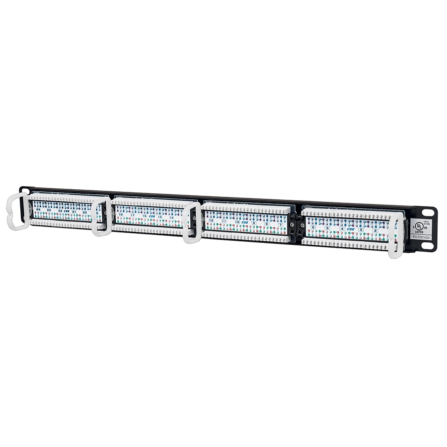 PANEL PARCHEO,INTELLINET,513555, CAT 5E, 24 PTOS 1 NIV. RACK