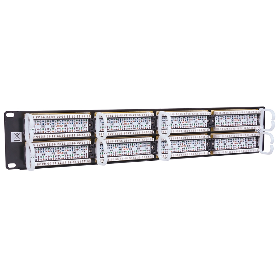 PANEL PARCHEO,INTELLINET,560283, CAT 6, 48 PTOS 2 NIV. RACK