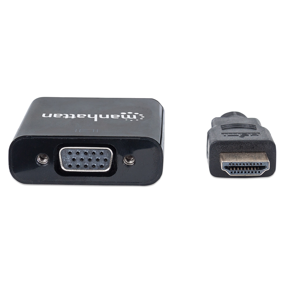 CONVERTIDOR,MANHATTAN,151436,VIDEO HDMI A SVGA, BL