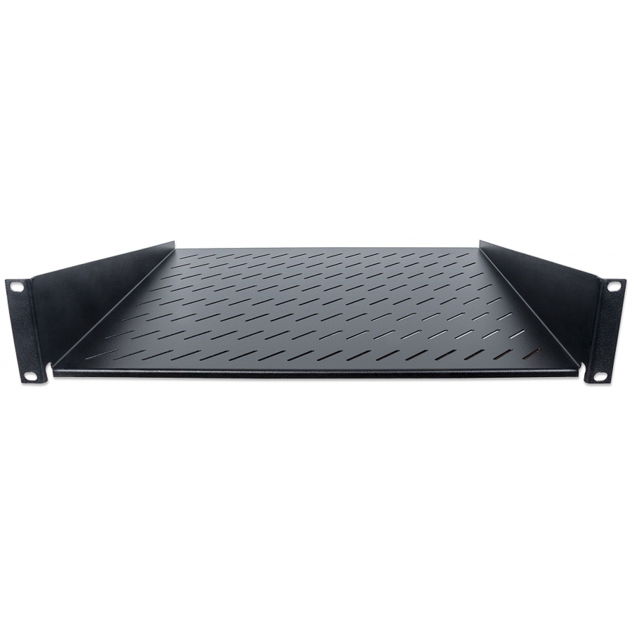 CHAROLA RACK 19,INTELLINET,712514, 2U, 40CM VENT. 25KG