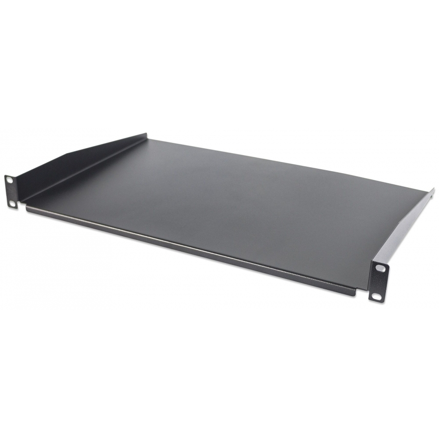 CHAROLA RACK 19 INTELLINET,715072, 1U, 30CM SOLIDA, 25KG