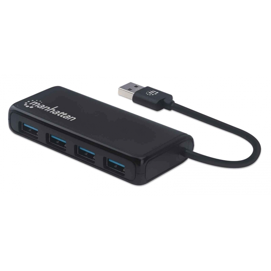 HUB USB, MANHATTAN,164900, V3.2 4 PTOS A
