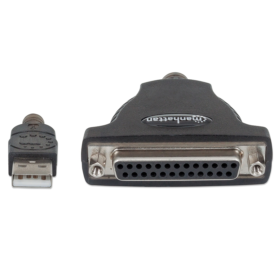 CONVERTIDOR,MANHATTAN,336581, USB A PARALELO DB25
