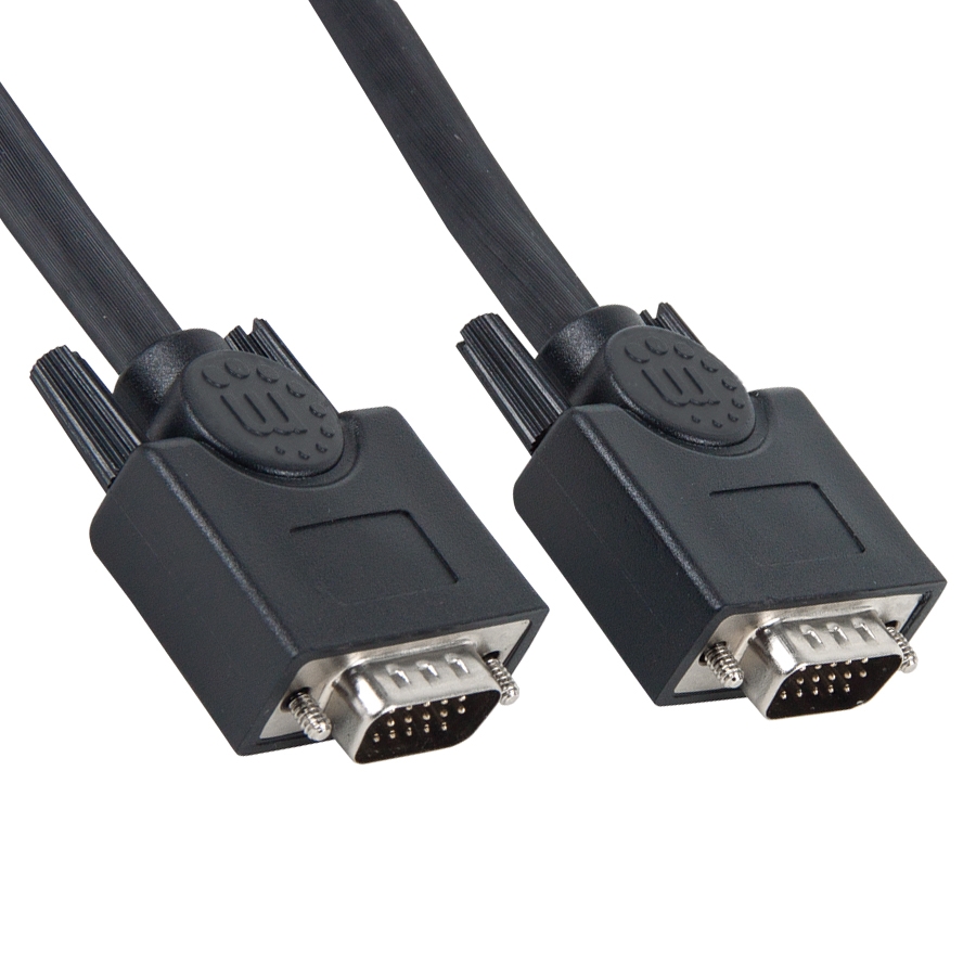 CABLE SVGA, MANHATTAN,337342, MONITOR 8MM HD15M-M 30.0M