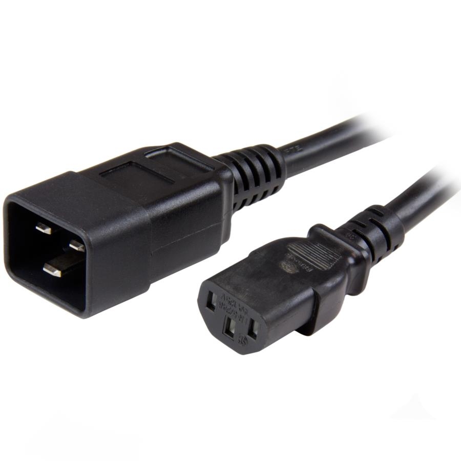 CABLE DE CORRIENTE DE 1.8M DE EXTENSION - C13 A C20 - 14AWG - 15A 125V - DE SERVICIO PESADO - CABLE DE ALIMENTACION - STARTECH.COM MOD. PXTC13C20146