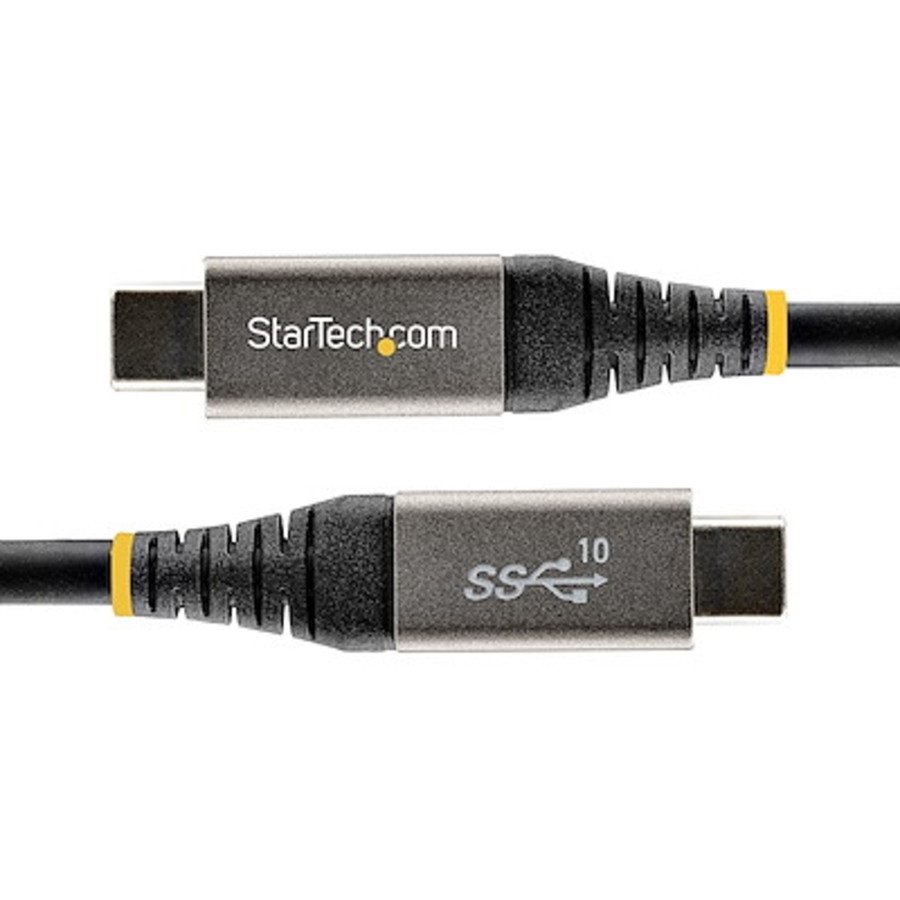 CABLE DE 1M USB-C DE 10GBPS - CABLE USB TIPO C CERTIFICADO POR USB-IF - CABLE USB TIPOC USB 3.2 GEN 2 CON CARGA POR ENTREGA DE ALIMENTACIóN PD DE 100W (5A) MODO ALT DE DP STARTECH
