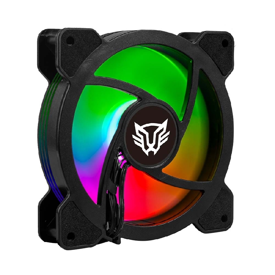 KIT VENTILADORES BALAM RUSH EOLOX BLAZE EX50K / 3 PIEZAS / FLUJO DE AIRE 28.76 CFM / SILENCIOSO / 1500 RPM / ILUMINACION RGB / 3 PINES / 120 X 25 MM / NEGRO / BR-937986