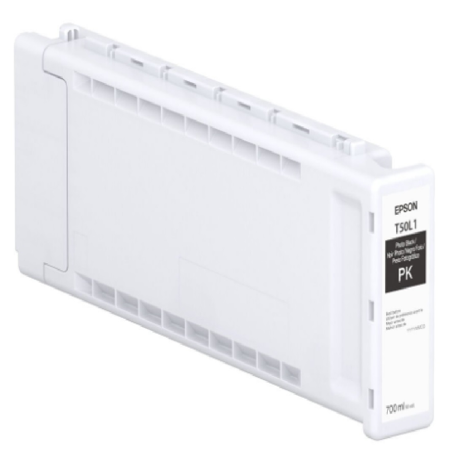 CARTUCHO EPSON MODELO T50L ULTRACHROME XD3 NEGRO FOTOGRAFICO, PARA PLOTTER T5770DM 700ML