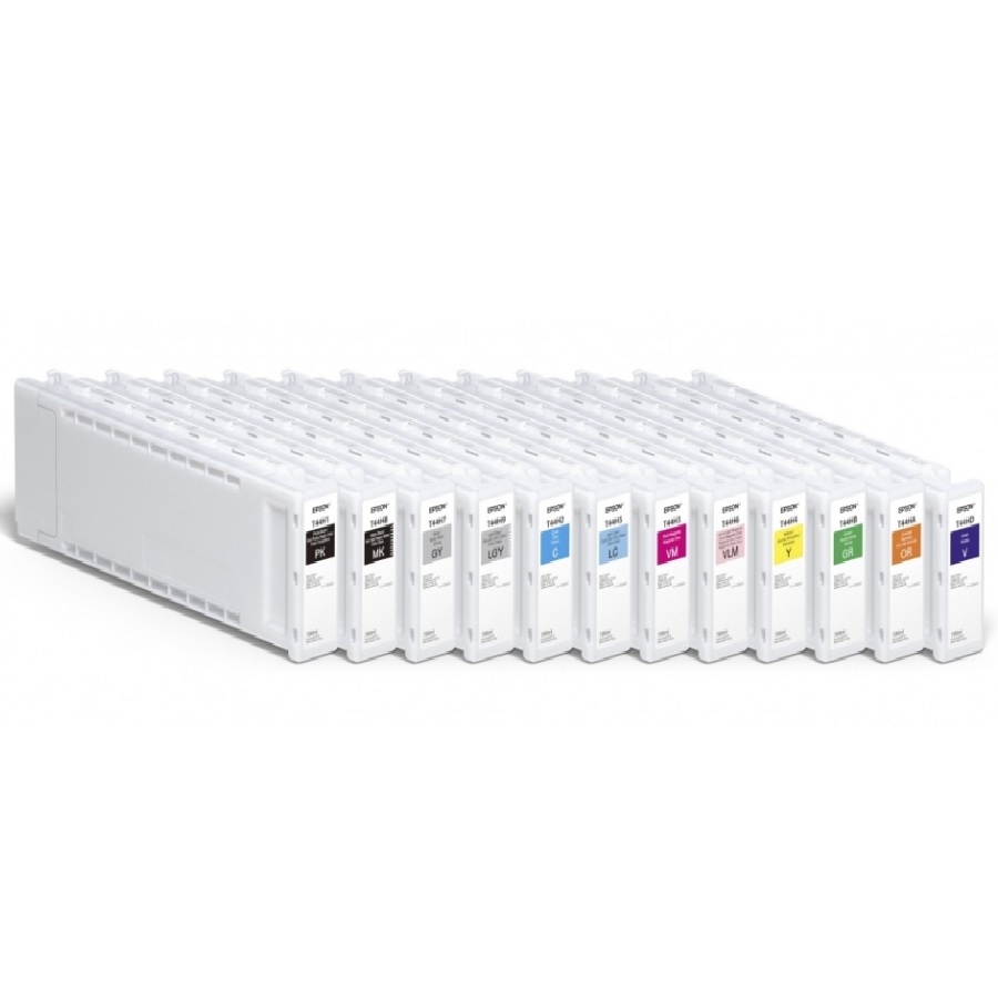 CARTUCHO EPSON MODELO T44H ULTRACHROME PRO12 NARANJA, PARA PLOTTER P7570 Y P9570 (700ML)