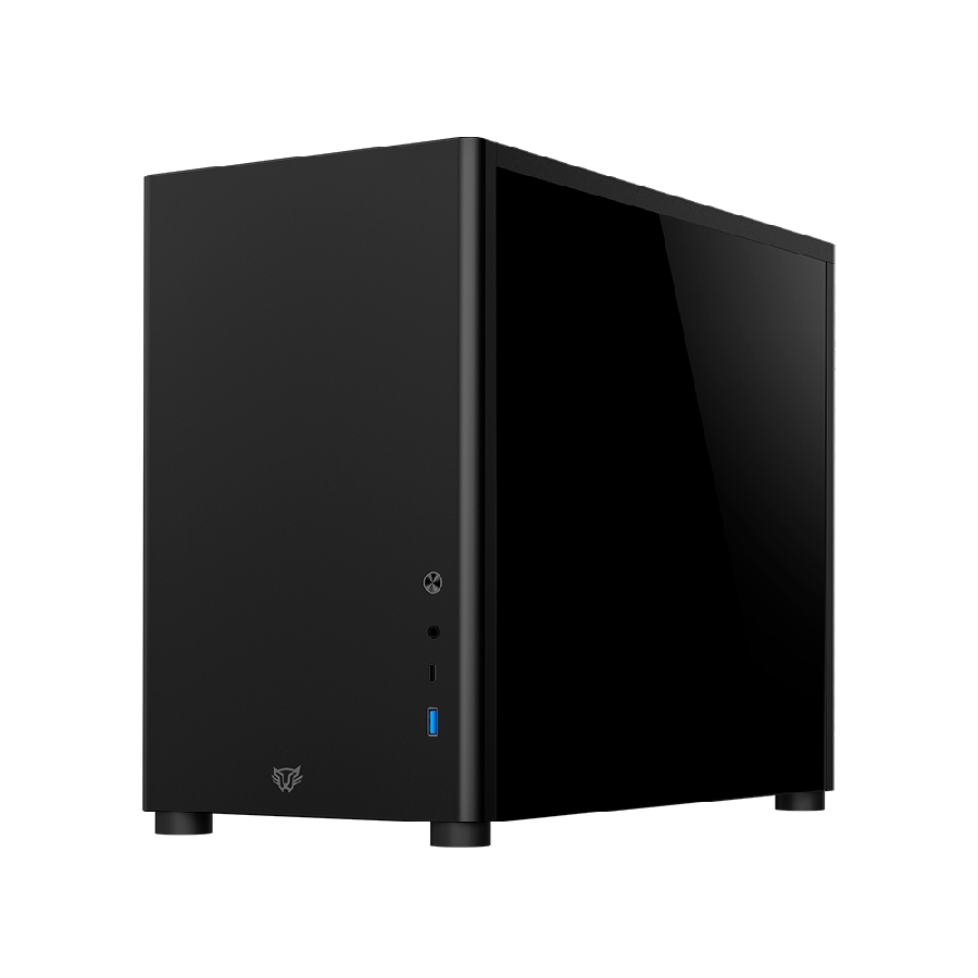 GABINETE BALAM RUSH ERIS JET GI985 / MICRO TORRE / MICRO ATX, MINI-ITX / PANEL CRISTAL TEMPLADO/ METAL/ NEGRO/ BR-934947