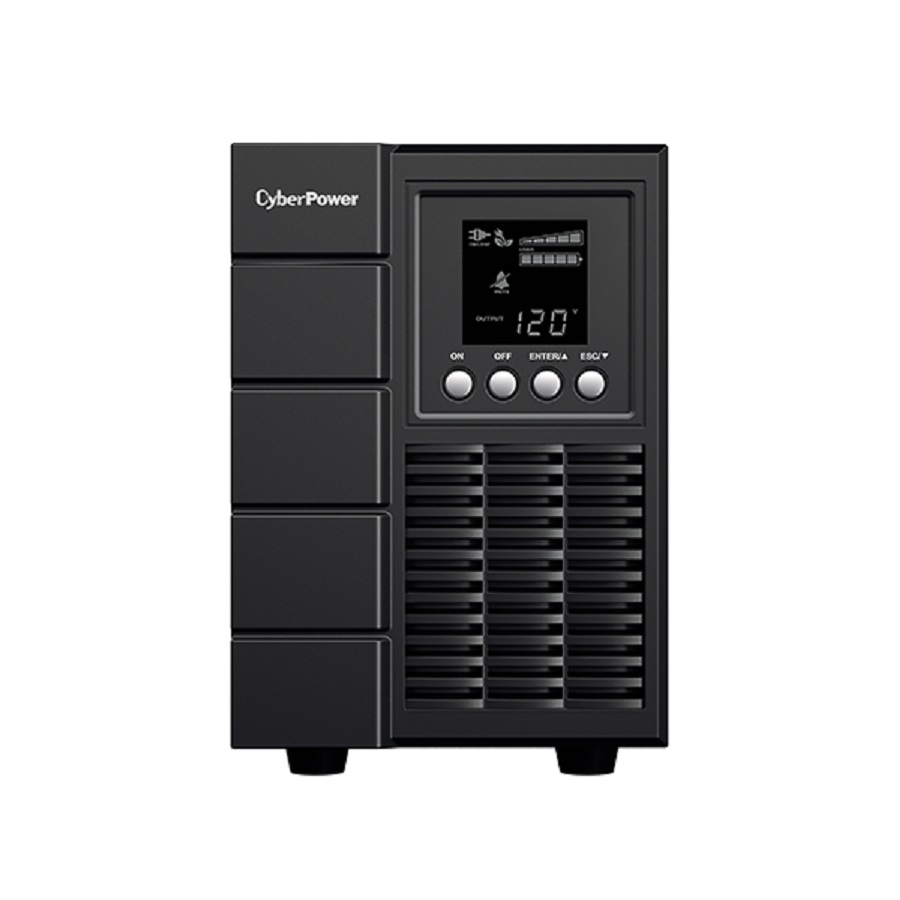 NO BREAK CYBERPOWER OLS1000 1000VA / 900W, ONLINE, LCD, ONDA SENOIDAL PURA, TORRE, 4 NEMA 5-15R, USB/SERIAL. 2 AÑOS DE GARANTA UPS, 1 AÑO EN BATERA.