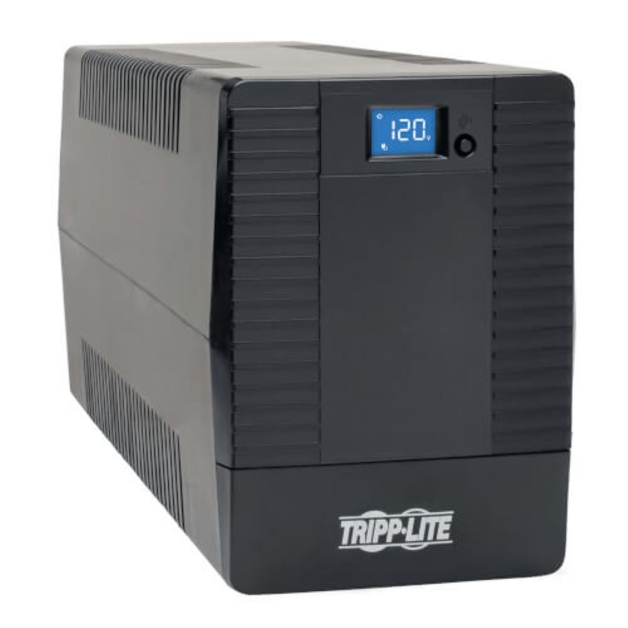 UPS INTERACTIVO TRIPP LITE DE 1200VA 600W CON 8 TOMACORRIENTES  AVR, 120V, 50HZ / 60HZ, LCD, USB, TORRE. GARANTIA LIMITADA DE 3 AñOS.