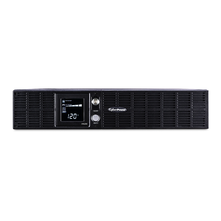 NO BREAK CYBERPOWER OR2200LCDRT2U 2000VA/1320W.INTERACTIVO.RACK/TORRE. 8 NEMA 5-20R GARANTA 3 AÑOS INCLUYE BATERA.