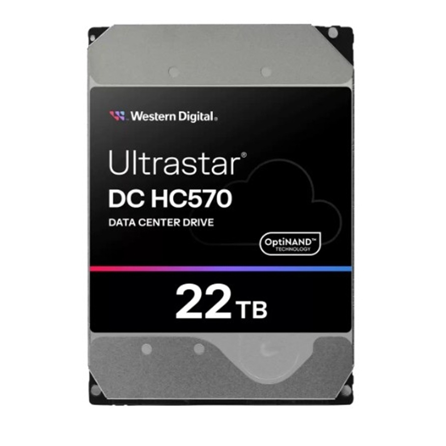 DISCO DURO INTERNO WD ULTRA STAR DC HC570 22TB 3.5 ESCRITORIO SATA3 6GB/S 512MB 7200RPM 24X7 SERVER DATACENTER DVR NVR  0F48155-WUH722222ALE6L4