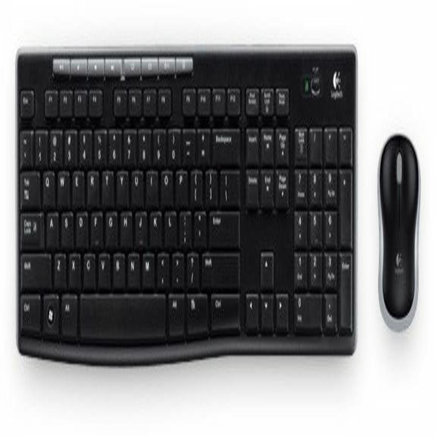 TECLADO Y MOUSE LOGITECH MK270 INALAMBRICO RECEPTOR USB (ESPAÑOL) NEGRO
