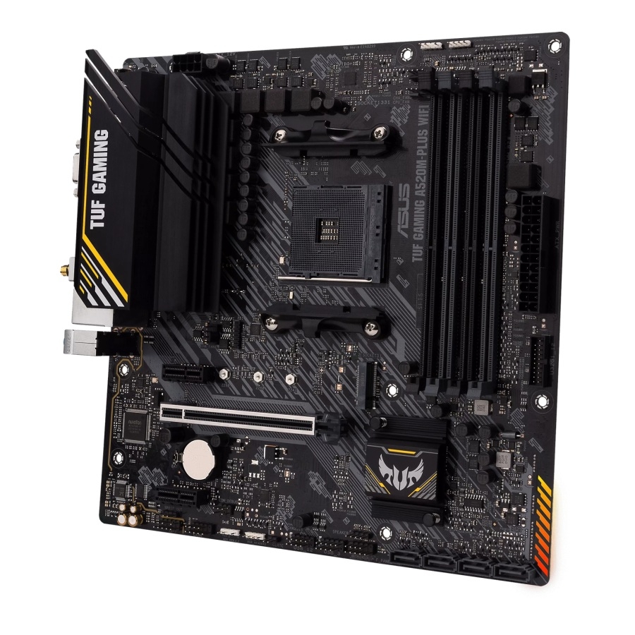 MB ASUS A520 AMD S-AM4 5A GEN/4X DDR4 2800/2X DP/HDMI/D-SUB/M.2/4X USB3.2/MICRO ATX/GAMA BASICA
