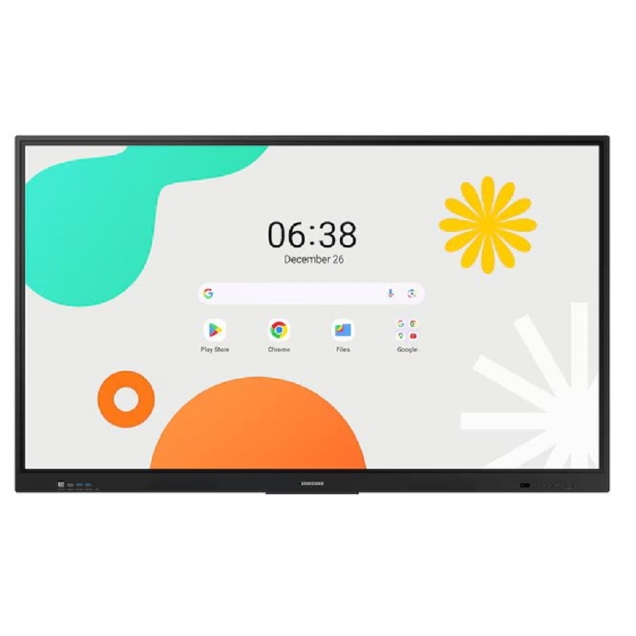 MONITOR INTERACTIVO SEÑALIZACION DIGITAL SAMSUNG 75 ANDROID OS, WA75F UHD, WIFI 12/7, TOUCH