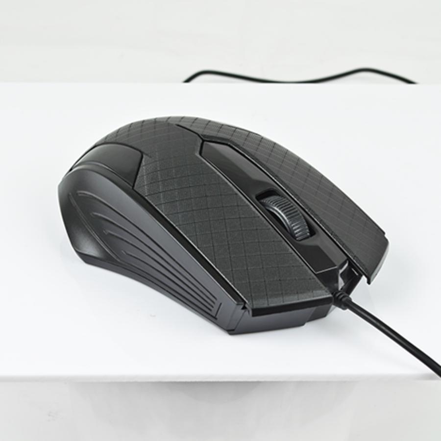 MOUSE ALAMBRICO OPTICO 1200 DPI CONECTOR USB WIN XP/VISTA/7/8/10/11/MAC OS X EASY LINE BY PERFECT CHOICE - NEGRO