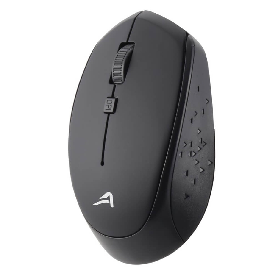 MOUSE ACTECK OPTIMIZE MI440 R100 / INALAMBRICO / RECEPTOR USB / OPTICO / 1600 DPI / NEGRO / AC-916462