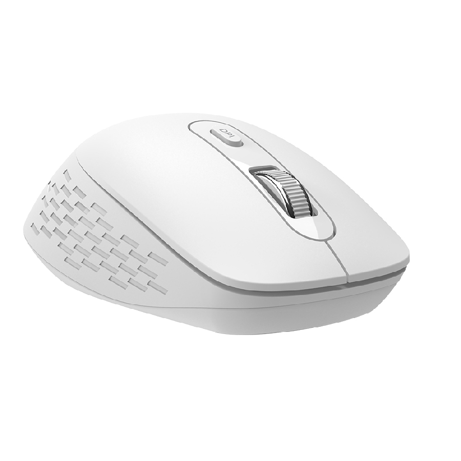 MOUSE ACTECK OPTIMIZE FLOW MI480 / INALAMBRICO / 1600 DPI / 5 BOTONES SCROLL / ALCANCE 10 M / DONGLE BT 2.4 MHZ / BLANCO / AC-939843