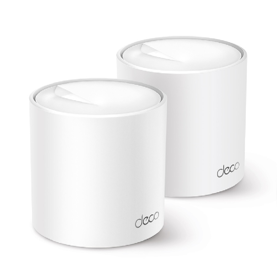 ROUTER TP-LINK DECO X552-PACK WIFI-6 DOBLE BANDA AX3000 CONECTA HASTA 150 DISPOSITIVOS 3 PUERTOS GIGABIT