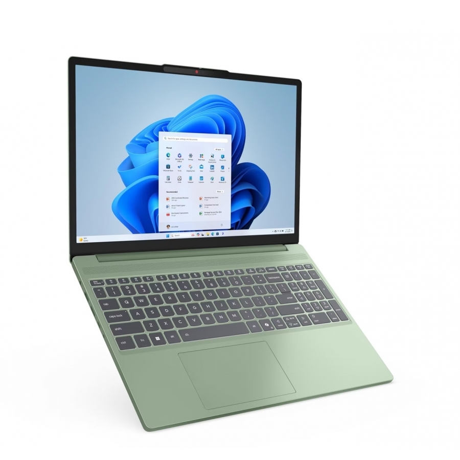 LAPTOP LENOVO IDEAPAD SLIM 3 15IRH10/CORE I5-13420H 2.1 GHZ/8GB/512GB SSD/15.3 WUXGA/COLOR VERDE ESPUMA DE MAR/WIN 11 HOME/ 1 AÑO EN CENTRO DE SERVICIO