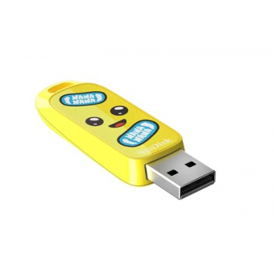 MEMORIA SANDISK 256GB USB 3.2 FORTNITE DRIVE EDICION BANANO SDCZIF-256G-G46