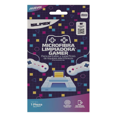 Paño de Microfibra / 30x30 cm / Sin Pelusas / Lavable / Gaming y Electrónica