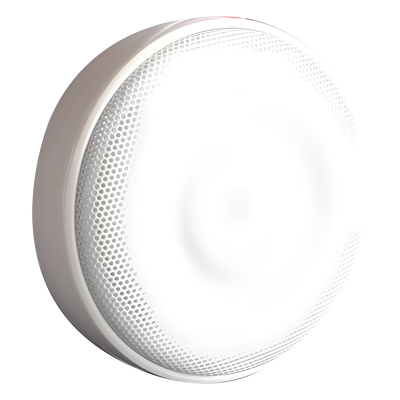 Micrófono Omnidireccional / Cobertura 10-100 m² / Sensibilidad -48 dB / Relación Señal/Ruido 78 dB / Alimentación 12V DC / Diseño Compacto 80x27 mm