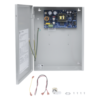 Fuente de Alimentación / 24 VCC 10 A / 1 Salida / Respaldo por Batería / 115 VAC 60 Hz / Protección por Cortocircuito y Sobrecarga Térmica