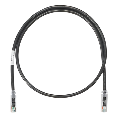 Cable de Parcheo UTP / Cat 6 / 3 m (9.84 ft) / 24 AWG / T568B / Negro
