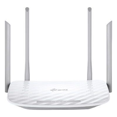Router Wi-Fi 5 / Doble Banda AC1200 / 4 Antenas Externas / 4 Puertos LAN 10/100 Mbps / MU-MIMO 2x2 / Modo Triple Operación