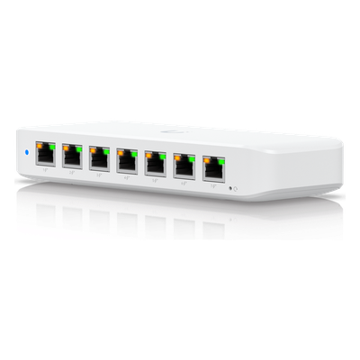 Switch PoE Capa 2 / 8 Puertos GbE / 7 Puertos PoE+ / 1 Puerto Entrada PoE++ / Presupuesto PoE 202 W / Conmutación 16 Gbps / Montaje Versátil