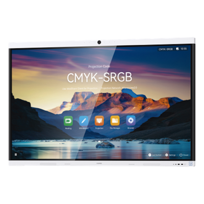 Pantalla Interactiva Inteligente / 86" / 4K UHD / Wi-Fi 6 / Latencia de Escritura 16 ms / Cámara 4K / Audio Profesional 30W / BYOM