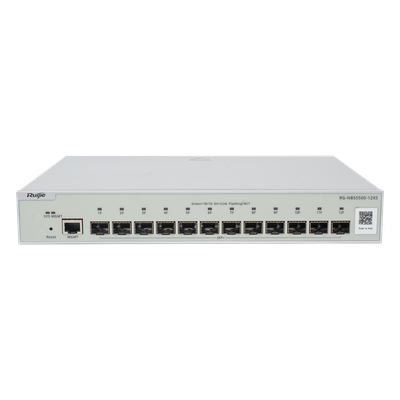 Switch Administrable Full Aggregation Capa 3 / 12 Puertos SFP+ 10G / 240 Gbps / 1U / 11.81 x 9.13 x 1.73 in