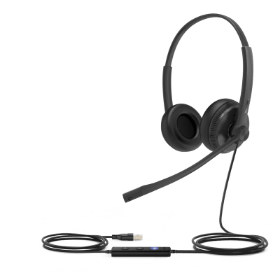 Auriculares USB / Dual / Microsoft Teams / Audio HD / Cancelación de Ruido Pasivo / USB-A / Control de Llamadas