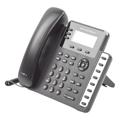 Teléfono IP / 3 Líneas SIP / Conferencia 4 Vías / 8 Teclas BLF / Pantalla LCD 132x64 / PoE / Dual Gigabit