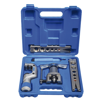 Kit de Herramienta de Abocardado / 6 Diámetros 1/4" a 3/4" / Metal Resistente / 1 kg / Compacto 330 x 120 x 230 mm / Automotriz y Refrigeración