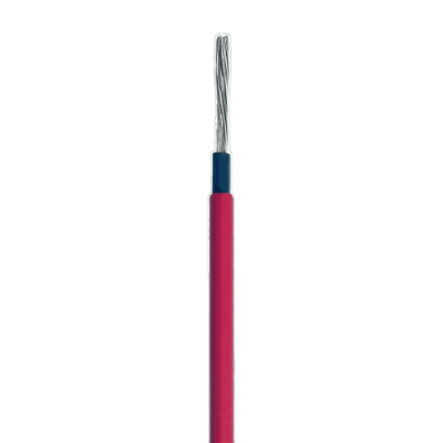 Cable Fotovoltaico / 6 mm² (10 AWG) / 2000V / Rojo / Rollo 25 m (82 ft) / UL 4703 y TUV / -40°C a 120°C
