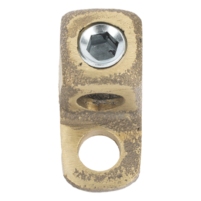 Conector Bornes / Cable 1/0 AWG-250 MCM / Bronce 100% / Baja Resistencia / Sin Soldadura Exotérmica / 0.18x0.16 ft