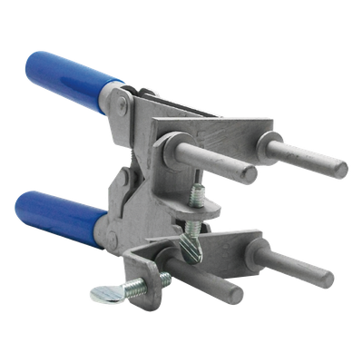 Pinza para Soldadura Exotérmica / Acero al Carbono Galvanizado / Mango Plástico Ergonómico / 260 x 80 x 95 mm / Unión Cable-Cable y Varilla-Cable