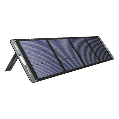 Panel Solar Plegable / 200W / Eficiencia 23% / IP67 / Conector XT60 / Soporte Ajustable Integrado