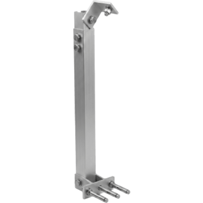 Soporte Ajustable / Aluminio Anodizado / 455 mm (17.9 in) / Diseño Modular