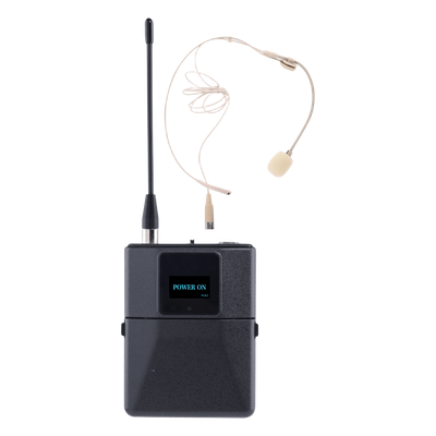 Micrófono Inalámbrico Digital / Banda U 540-690 MHz / Modulación pi/4-DQPSK / Autonomía 10 Horas / Display OLED / Potencia Ajustable 10 dBm