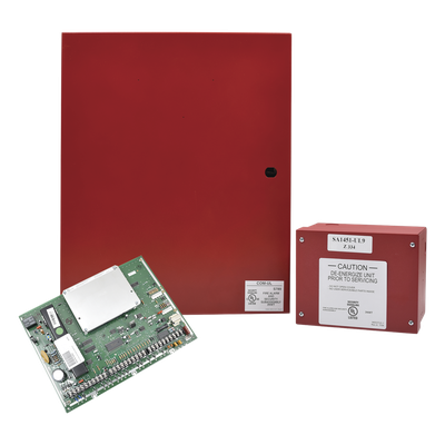 Panel de Control Híbrido / Incendio e Intrusión / 8 Particiones / 250 Zonas / V-Plex / 2 NAC 2.3 A